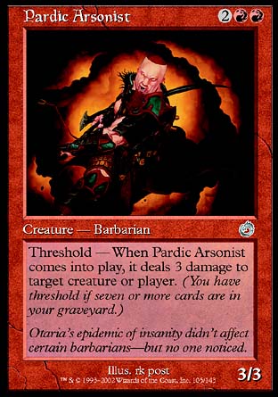 Pardic Arsonist